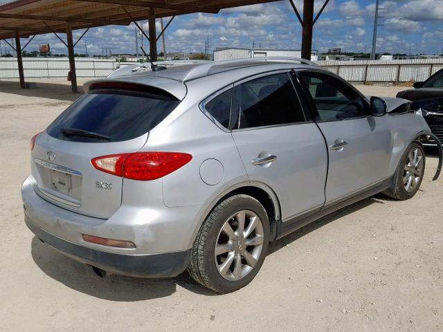 JNKAJ09E28M305535 - 2008 INFINITI EX35 BASE SILVER photo 4