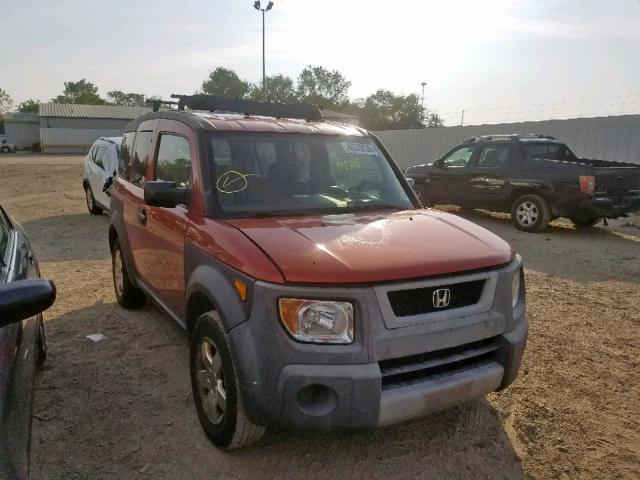 5J6YH27613L048850 - 2003 HONDA ELEMENT EX ORANGE photo 1