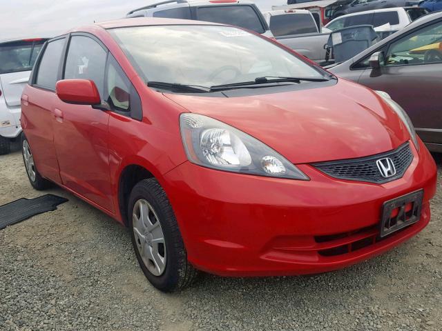 JHMGE8H31DC073121 - 2013 HONDA FIT RED photo 1