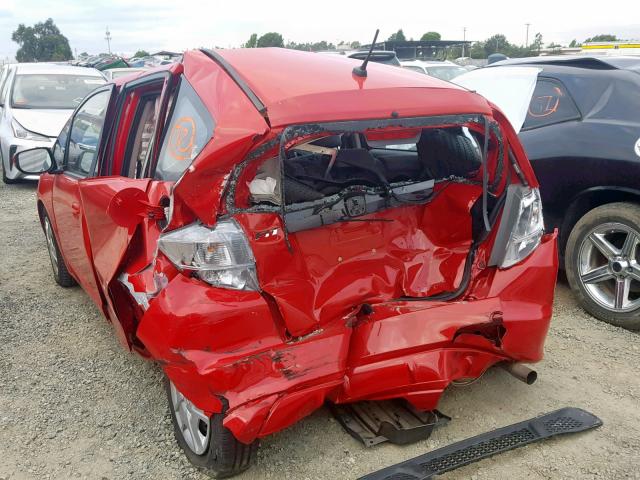 JHMGE8H31DC073121 - 2013 HONDA FIT RED photo 3