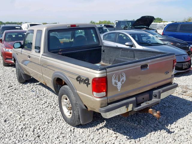 1FTZR15V0YPA85531 - 2000 FORD RANGER SUP TAN photo 3