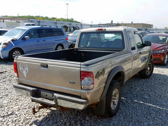 1FTZR15V0YPA85531 - 2000 FORD RANGER SUP TAN photo 4