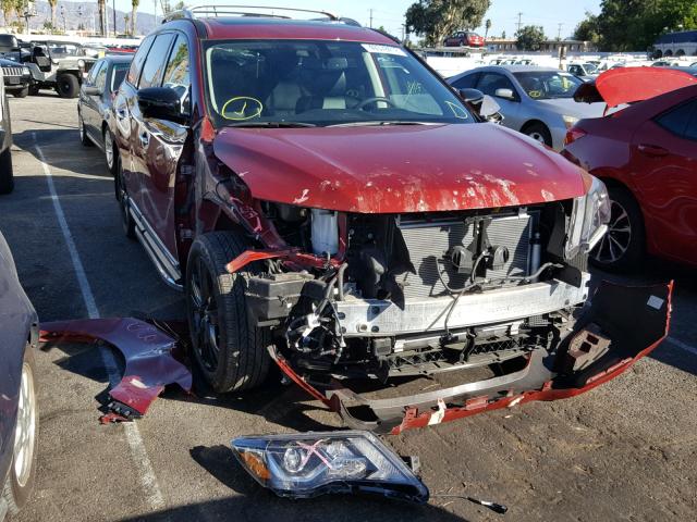 5N1DR2MN5HC658959 - 2017 NISSAN PATHFINDER RED photo 1