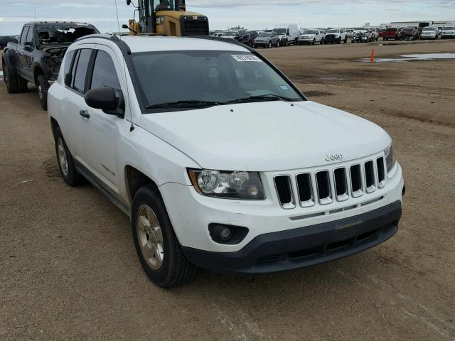1C4NJCBA9ED744707 - 2014 JEEP COMPASS SP 白色 照片 1