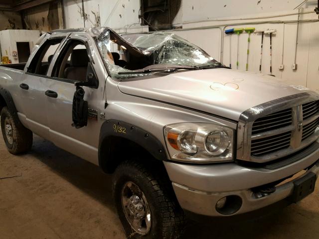 3D7KS28A38G151004 - 2008 DODGE RAM 2500 S ვერცხლისფერი ფოტო 9