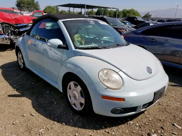 3VWSG31Y86M322771 - 2006 VOLKSWAGEN NEW BEETLE ლურჯი ფოტო 1