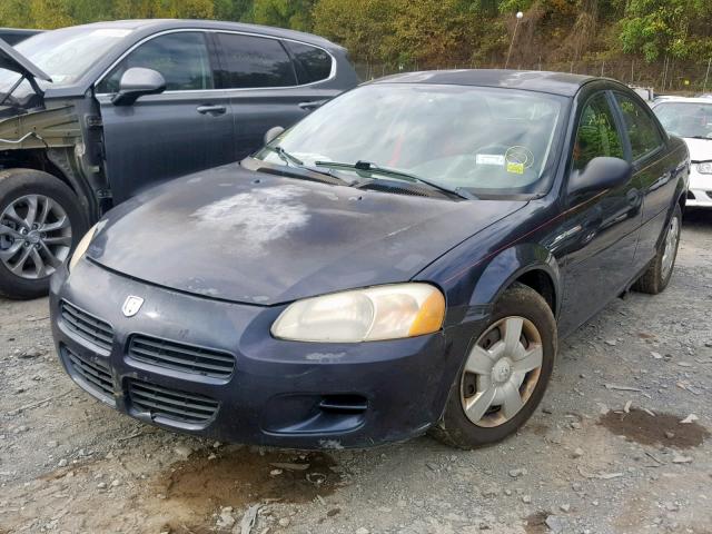 1B3EL36X43N579098 - 2003 DODGE STRATUS SE BLUE photo 2