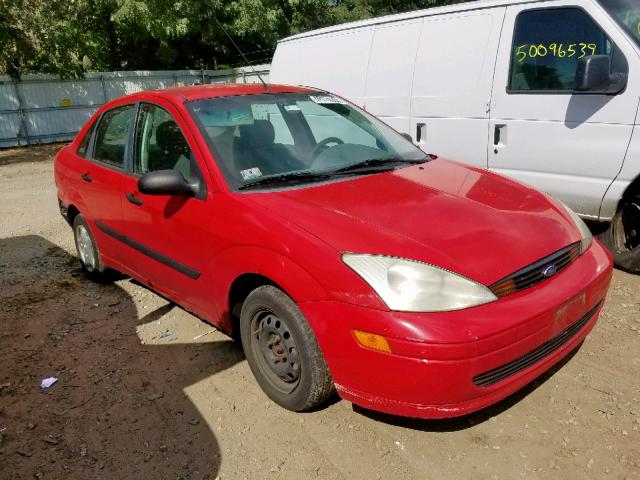 1FAFP33P12W305609 - 2002 FORD FOCUS LX RED photo 1