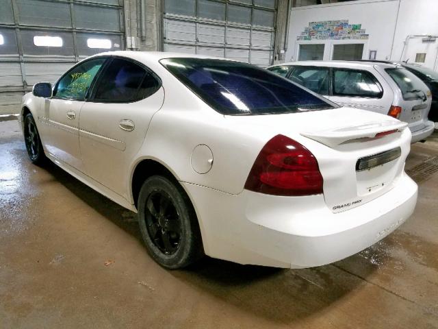 2G2WP552261116119 - 2006 PONTIAC GRAND PRIX WHITE photo 3