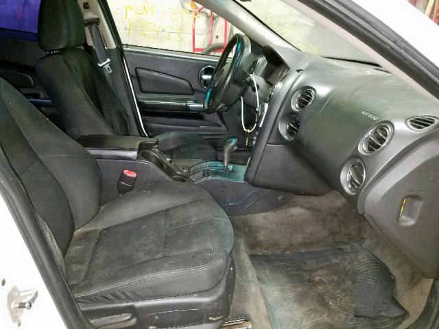 2G2WP552261116119 - 2006 PONTIAC GRAND PRIX WHITE photo 5