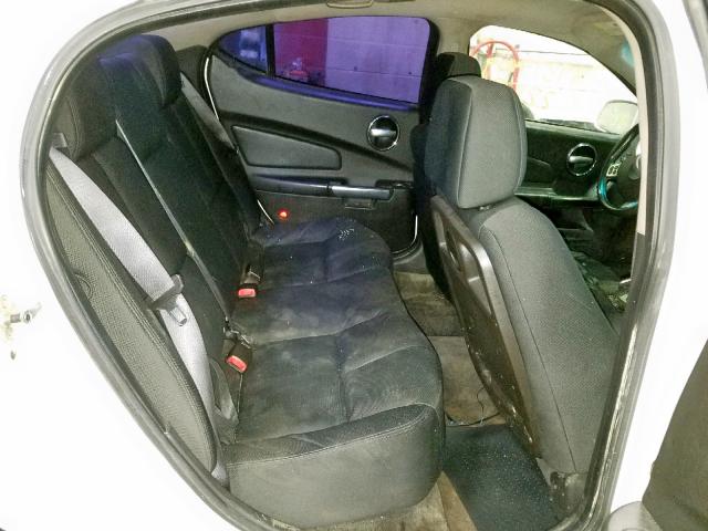 2G2WP552261116119 - 2006 PONTIAC GRAND PRIX WHITE photo 6