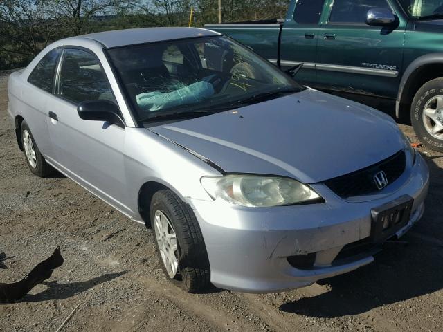 1HGEM22184L040716 - 2004 HONDA CIVIC DX V SILVER photo 1