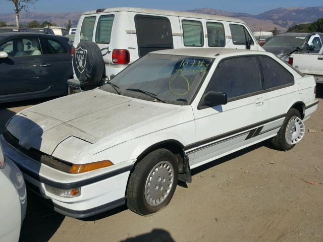 JH4DA3347JS027540 - 1988 ACURA INTEGRA RS WHITE photo 2