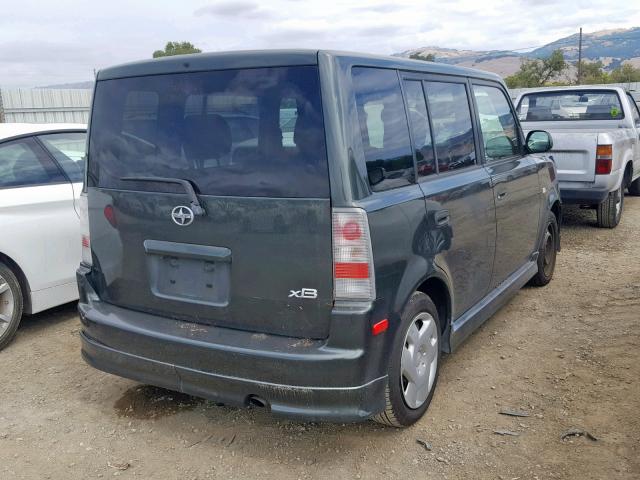 JTLKT324540140024 - 2004 TOYOTA SCION XB 绿色 照片 4