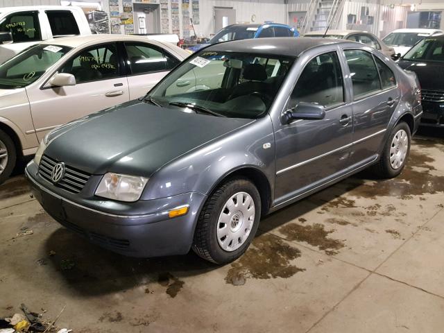 3VWRK69M04M020825 - 2004 VOLKSWAGEN JETTA GL GRAY photo 2