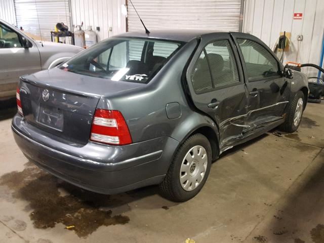 3VWRK69M04M020825 - 2004 VOLKSWAGEN JETTA GL GRAY photo 4