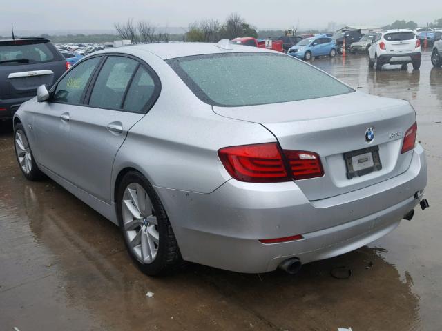 WBAFR7C5XBC806071 - 2011 BMW 535 I SILVER photo 3