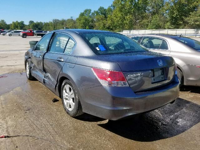 1HGCP2F48AA067523 - 2010 HONDA ACCORD LXP GRAY photo 3