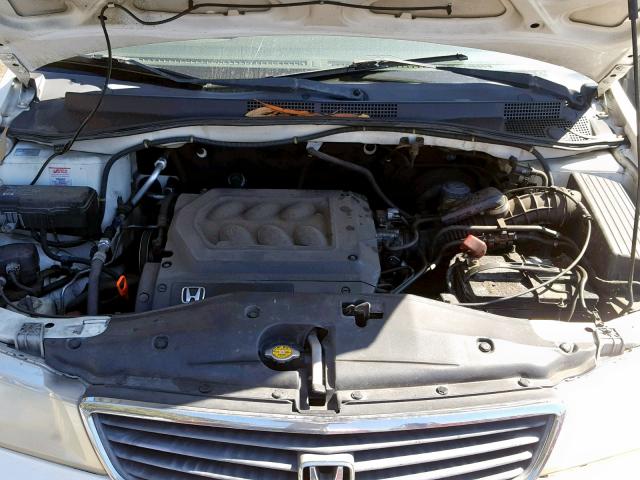 2HKRL1856YH547549 - 2000 HONDA ODYSSEY LX WHITE photo 7