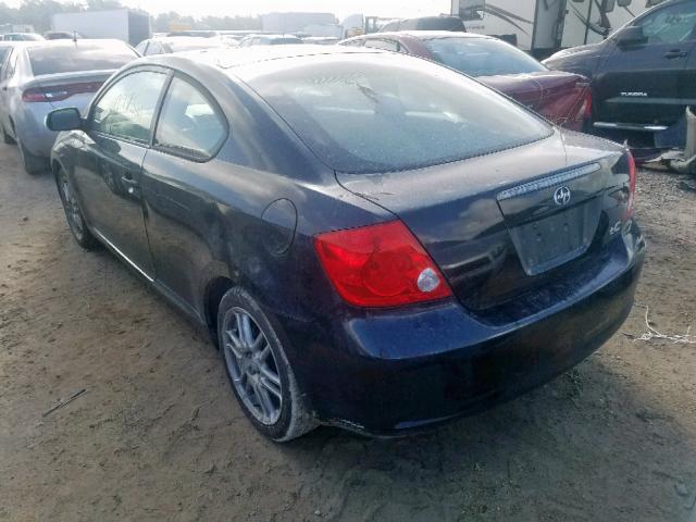 JTKDE177X60113497 - 2006 TOYOTA SCION TC შავი ფოტო 3