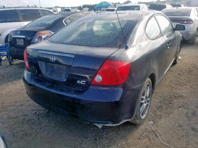 JTKDE177X60113497 - 2006 TOYOTA SCION TC შავი ფოტო 4