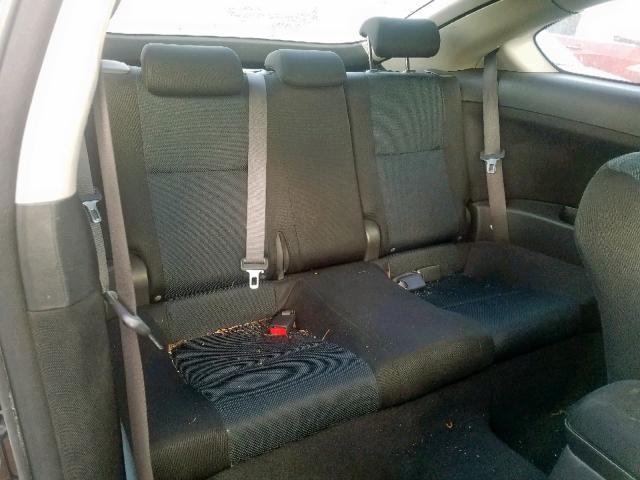 JTKDE177X60113497 - 2006 TOYOTA SCION TC შავი ფოტო 6