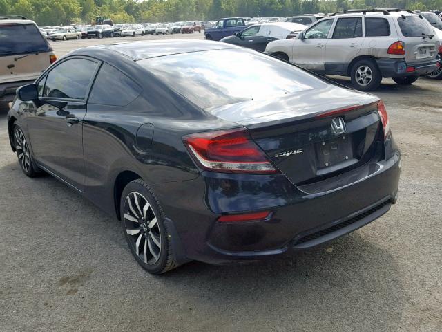 2HGFG3B05FH528904 - 2015 HONDA CIVIC EXL 黑色 照片 3