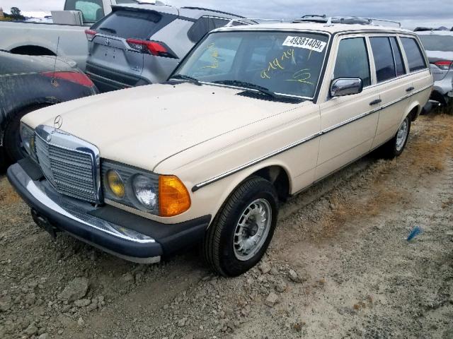 WDBAB93C1FF050970 - 1985 MERCEDES-BENZ 300 TDT BEIGE photo 2