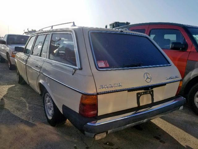 WDBAB93C1FF050970 - 1985 MERCEDES-BENZ 300 TDT BEIGE photo 3