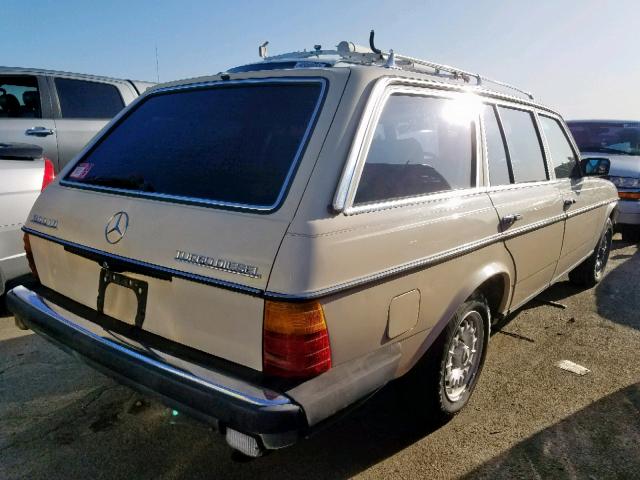 WDBAB93C1FF050970 - 1985 MERCEDES-BENZ 300 TDT BEIGE photo 4