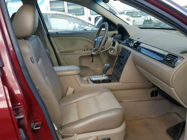 1MEHM40197G610874 - 2007 MERCURY MONTEGO LU RED photo 5