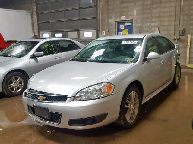 2G1WC5E31C1102006 - 2012 CHEVROLET IMPALA LTZ SILVER photo 2