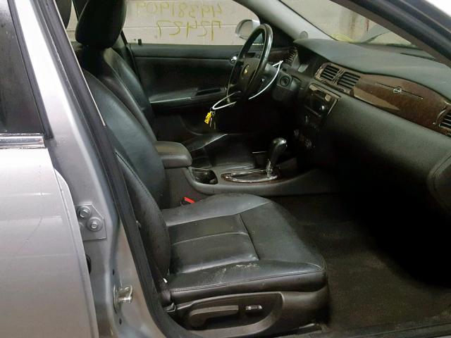 2G1WC5E31C1102006 - 2012 CHEVROLET IMPALA LTZ SILVER photo 5