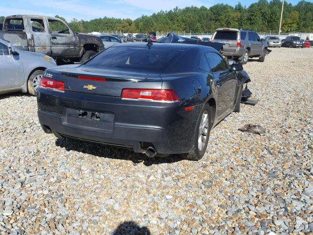 2G1FB1E30F9137458 - 2015 CHEVROLET CAMARO LS GRAY photo 4