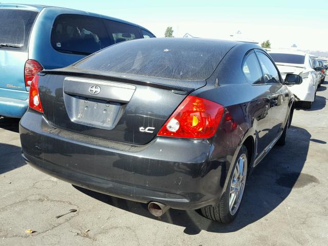 JTKDE167150020349 - 2005 TOYOTA SCION TC 黑色 照片 4