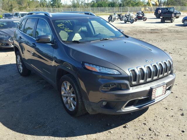 1C4PJLDB1FW579899 - 2015 JEEP CHEROKEE L CHARCOAL photo 1