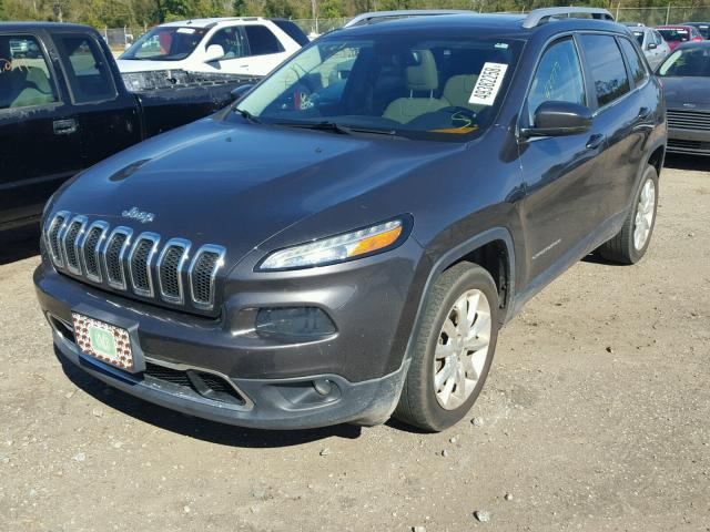 1C4PJLDB1FW579899 - 2015 JEEP CHEROKEE L CHARCOAL photo 2