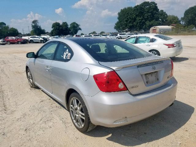 JTKDE177X60132552 - 2006 TOYOTA SCION TC ვერცხლისფერი ფოტო 3