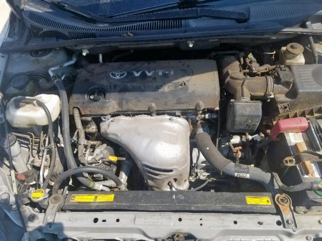 JTKDE177X60132552 - 2006 TOYOTA SCION TC ვერცხლისფერი ფოტო 7