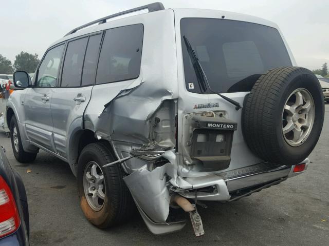 JA4MW51R51J022107 - 2001 MITSUBISHI MONTERO LI SILVER photo 3