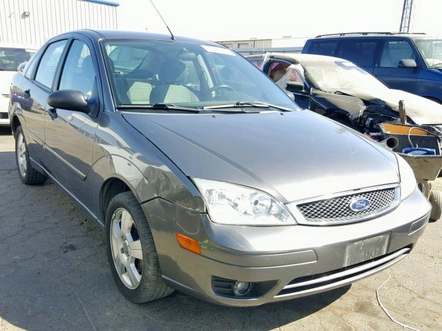 1FAFP34N07W206557 - 2007 FORD FOCUS ZX4 CHARCOAL photo 1