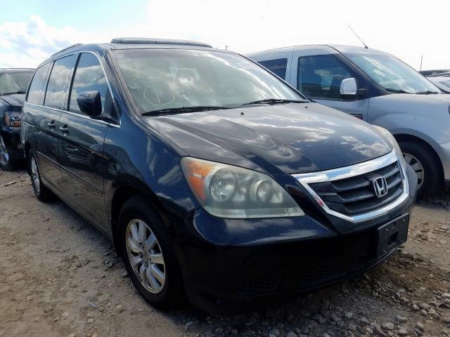 5FNRL38668B039729 - 2008 HONDA ODYSSEY EX BLACK photo 1