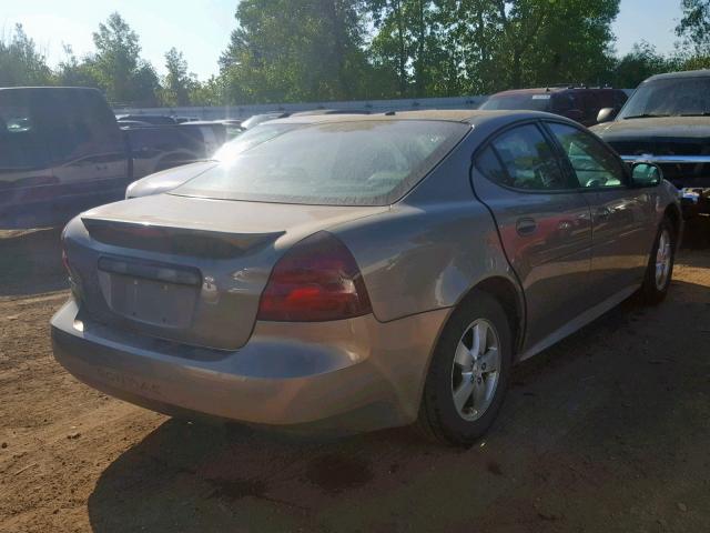 2G2WP552271201026 - 2007 PONTIAC GRAND PRIX GRAY photo 4