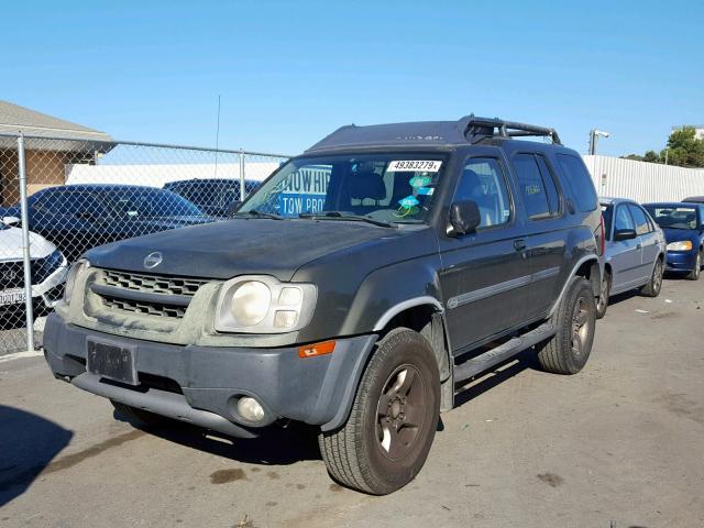 5N1ED28T03C643192 - 2003 NISSAN XTERRA XE GREEN photo 2