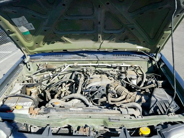 5N1ED28T03C643192 - 2003 NISSAN XTERRA XE GREEN photo 7