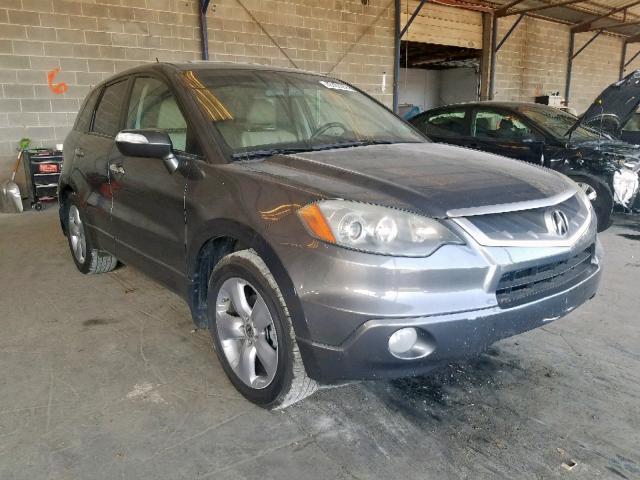 5J8TB18509A008265 - 2009 ACURA RDX TECHNO GRAY photo 1