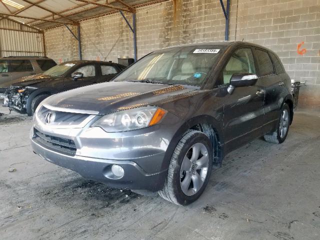 5J8TB18509A008265 - 2009 ACURA RDX TECHNO GRAY photo 2