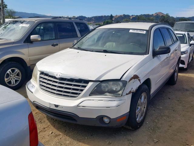 2C8GM68494R614715 - 2004 CHRYSLER PACIFICA WHITE photo 2