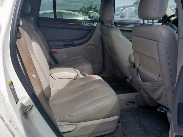 2C8GM68494R614715 - 2004 CHRYSLER PACIFICA WHITE photo 6