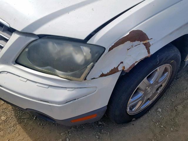 2C8GM68494R614715 - 2004 CHRYSLER PACIFICA WHITE photo 9